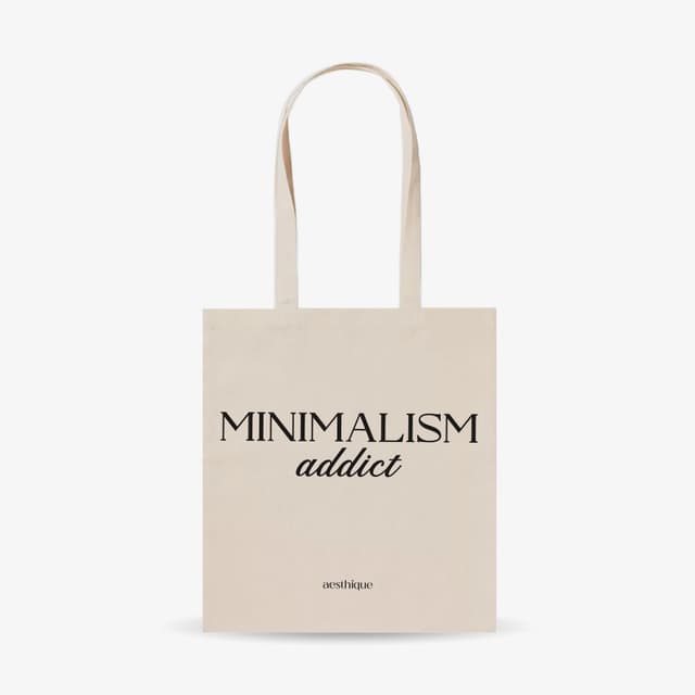 Tote Bag | Minimalist addict